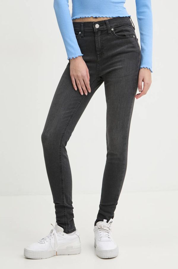 Tommy Jeans Traperice Tommy Jeans za žene, boja: siva, DW0DW19550