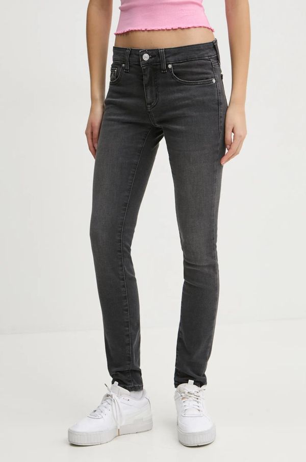 Tommy Jeans Traperice Tommy Jeans za žene, boja: siva, DW0DW19588