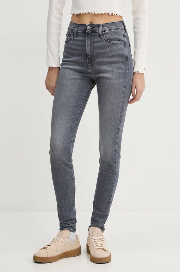 Tommy Jeans Traperice Tommy Jeans za žene, boja: siva, DW0DW19590