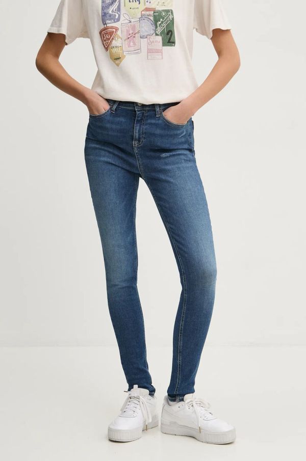 Tommy Jeans Traperice Tommy Jeans za žene, boja: tamno plava, DW0DW19549