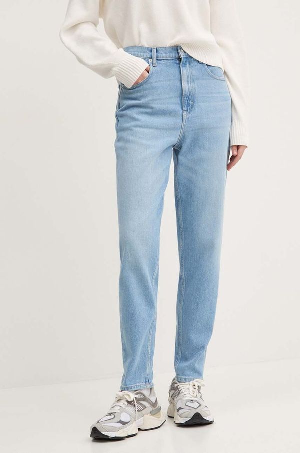 Tommy Jeans Traperice Tommy Jeans za žene, visoki struk, DW0DW19247