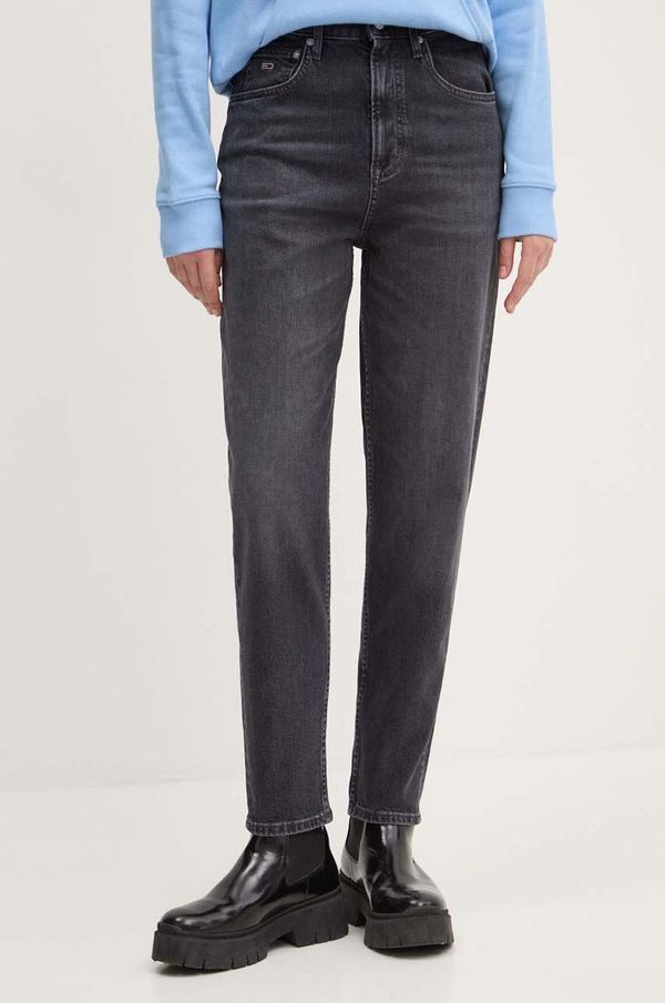 Tommy Jeans Traperice Tommy Jeans za žene, visoki struk, DW0DW19248