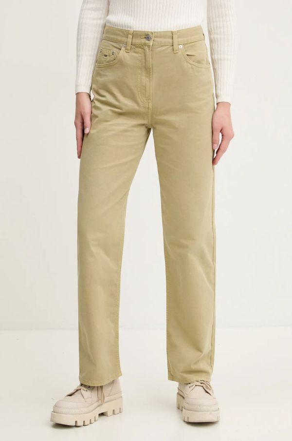 Tommy Jeans Traperice Tommy Jeans za žene, visoki struk, DW0DW19392