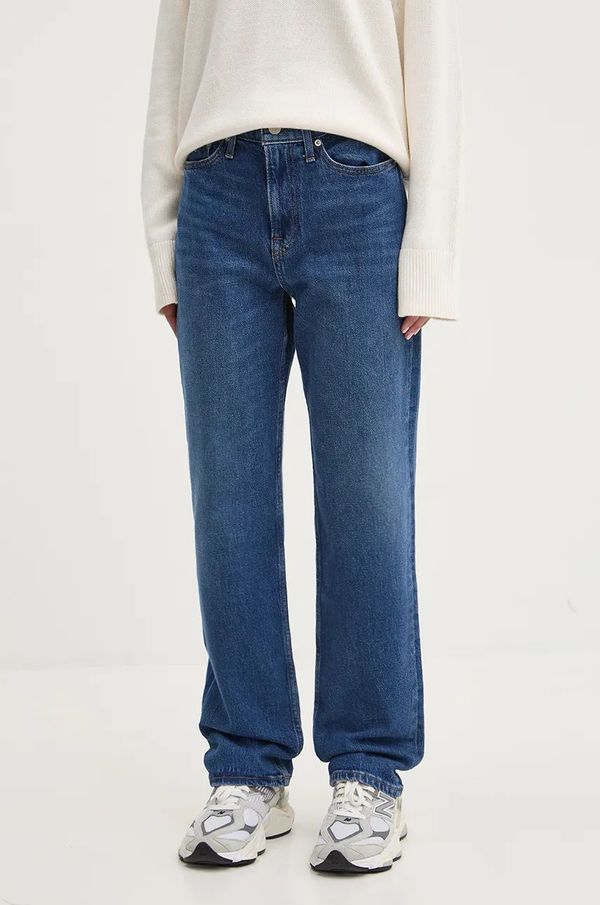 Tommy Jeans Traperice Tommy Jeans za žene, visoki struk, DW0DW19600