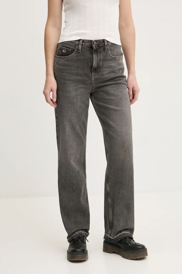 Tommy Jeans Traperice Tommy Jeans za žene, visoki struk, DW0DW20169