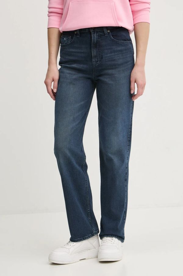 Tommy Jeans Traperice Tommy Jeans za žene, visoki struk, DW0DW20451