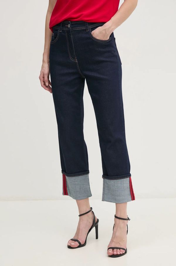 Twinset Traperice Twinset za žene, visoki struk, 251AP2352