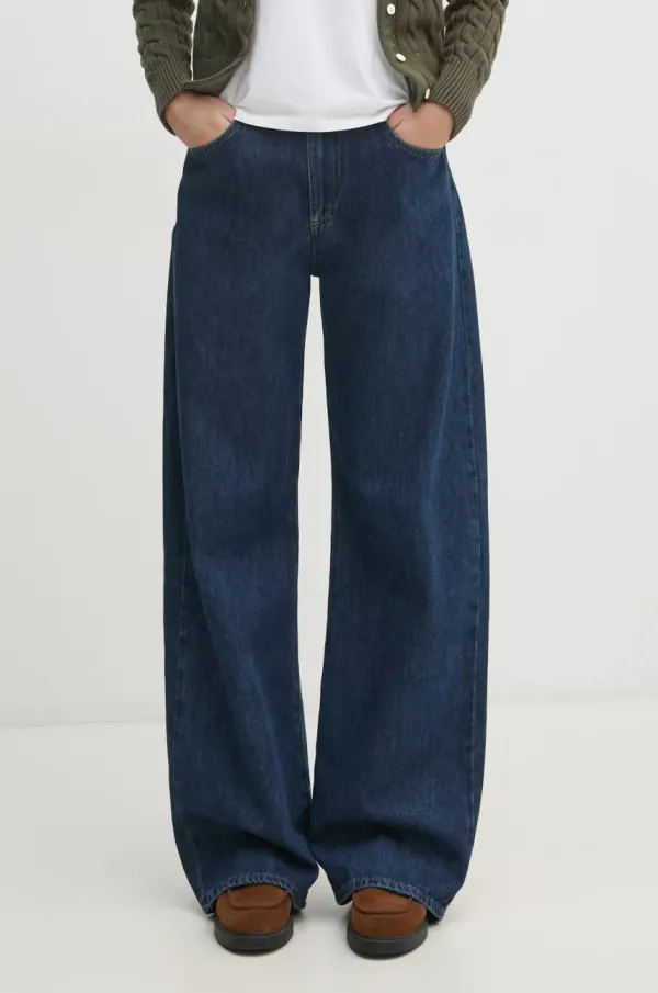 United Colors of Benetton Traperice United Colors of Benetton za žene, boja: tamno plava, 43UNDE02B