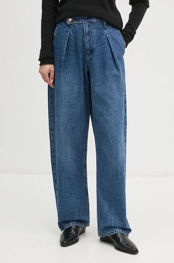 United Colors of Benetton Traperice United Colors of Benetton za žene, visoki struk, 4W9KDE01X