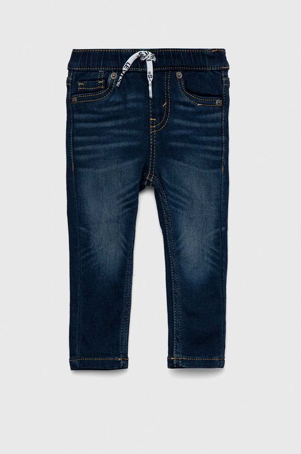Levi's Traperice za bebe Levi's boja: tamno plava,