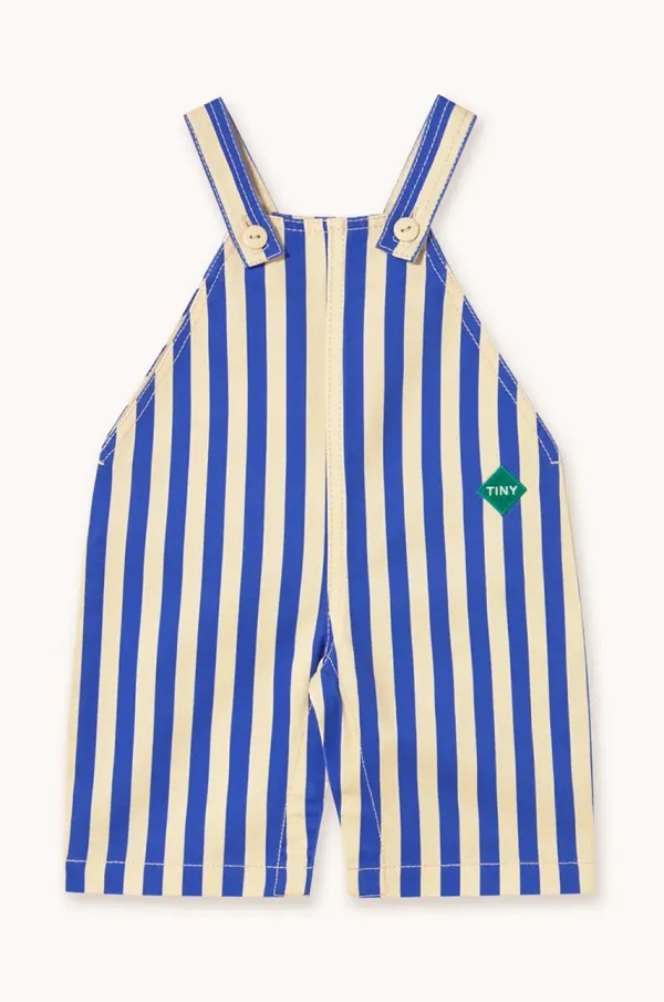 Tinycottons Tregerice za bebe Tinycottons STRIPED DUNGAREE s uzorkom, SS25-228