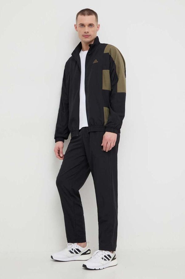 adidas Trenirka adidas za muškarce, boja: crna