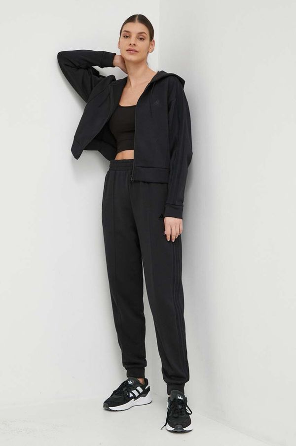 adidas Trenirka adidas za žene, boja: crna