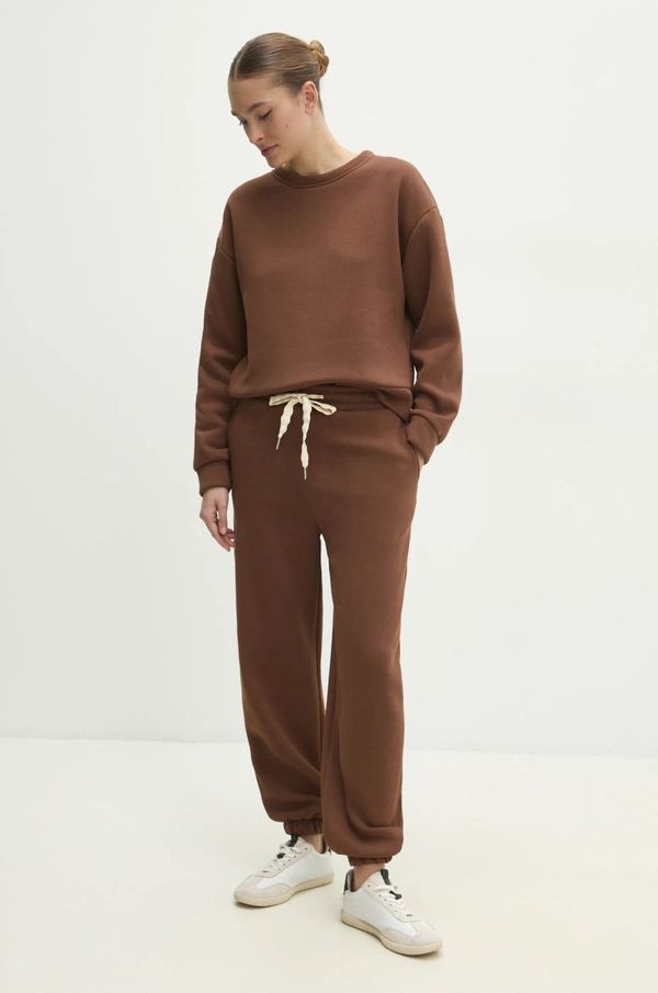 Answear Lab Trenirka Answear Lab za žene, boja: smeđa