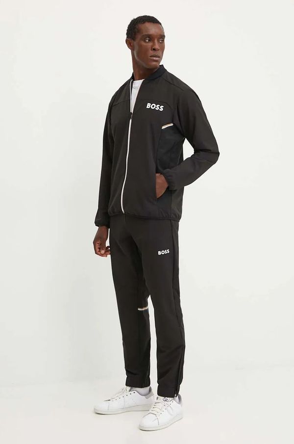 Boss Green Trenirka Boss Green za muškarce, boja: crna, 50519323