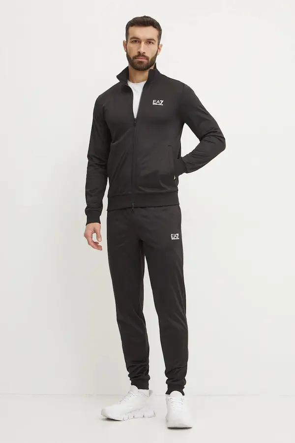 EA7 Emporio Armani Trenirka EA7 Emporio Armani za muškarce, boja: crna, PJHCZ.8NPV65