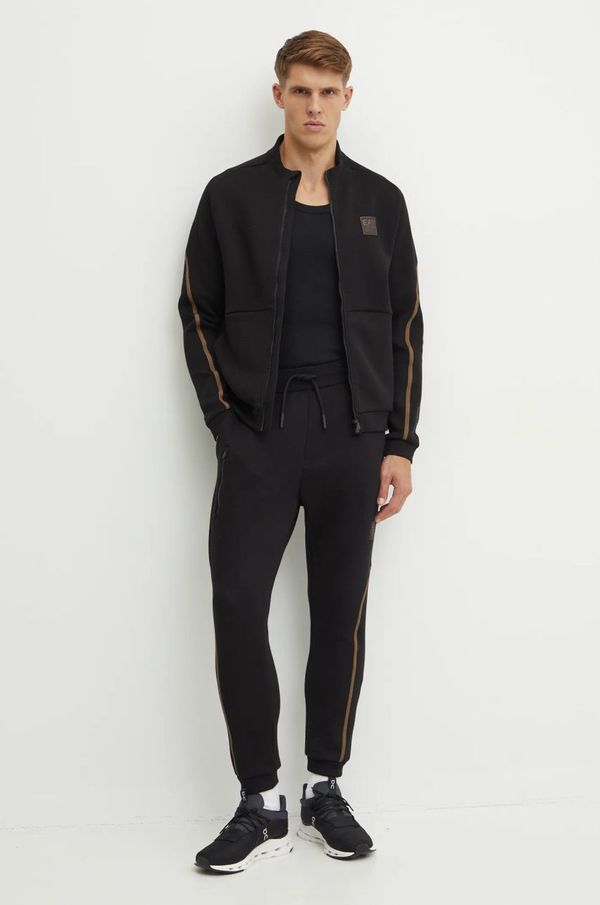EA7 Emporio Armani Trenirka EA7 Emporio Armani za muškarce, boja: crna, PJODZ.6DPV62