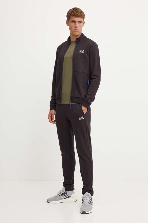 EA7 Emporio Armani Trenirka EA7 Emporio Armani za muškarce, boja: crna, PJUWZ.6DPV51