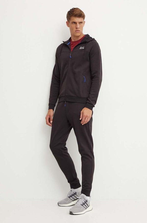 EA7 Emporio Armani Trenirka EA7 Emporio Armani za muškarce, boja: crna, PJUWZ.6DPV52