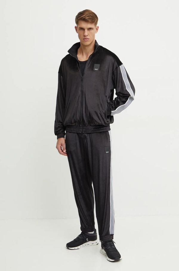 EA7 Emporio Armani Trenirka EA7 Emporio Armani za muškarce, boja: crna, PJZDZ.6DPV71