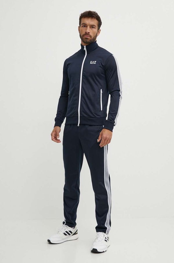 EA7 Emporio Armani Trenirka EA7 Emporio Armani za muškarce, boja: tamno plava, PJ08Z.6DPV58