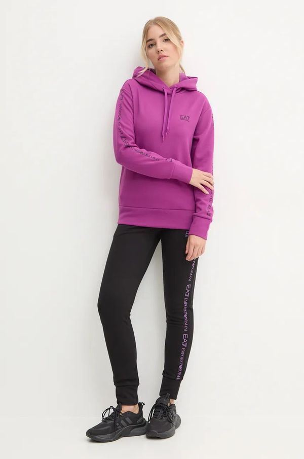 EA7 Emporio Armani Trenirka EA7 Emporio Armani za žene, boja: ljubičasta, TJQLZ.8NTV58