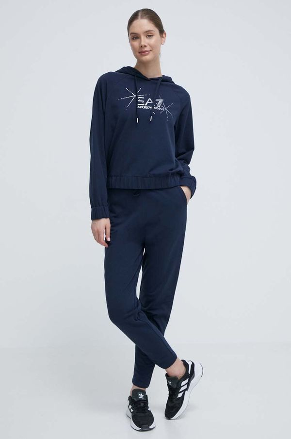 EA7 Emporio Armani Trenirka EA7 Emporio Armani za žene, boja: tamno plava