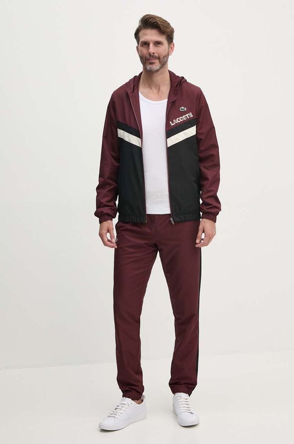 Lacoste Trenirka Lacoste za muškarce, boja: bordo, WH4241