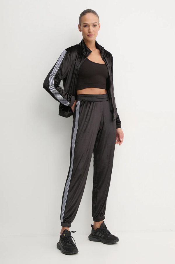 EA7 Emporio Armani Trenirka od velura EA7 Emporio Armani boja: crna, TJZDZ.6DTV64