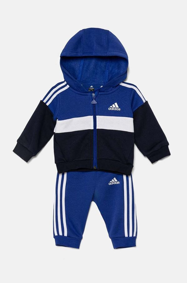adidas Trenirka za bebe adidas I 3S TIB FL TS boja: tamno plava, IW3492