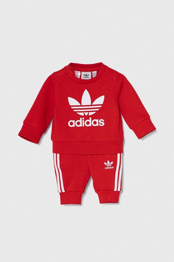 adidas Originals Trenirka za bebe adidas Originals boja: crvena