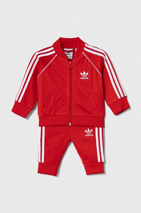 adidas Originals Trenirka za bebe adidas Originals boja: crvena