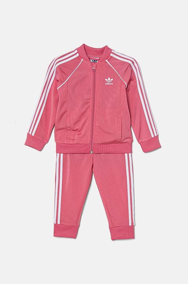 adidas Originals Trenirka za bebe adidas Originals SST TRACKSUIT boja: ružičasta, IX5172