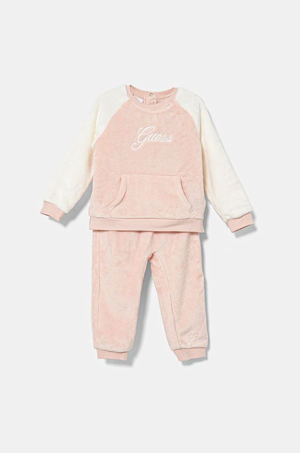 Guess Trenirka za bebe Guess boja: ružičasta, A4BG13 WFRS0