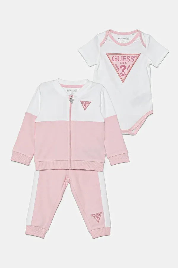 Guess Trenirka za bebe Guess boja: ružičasta, H3YW02 J1314