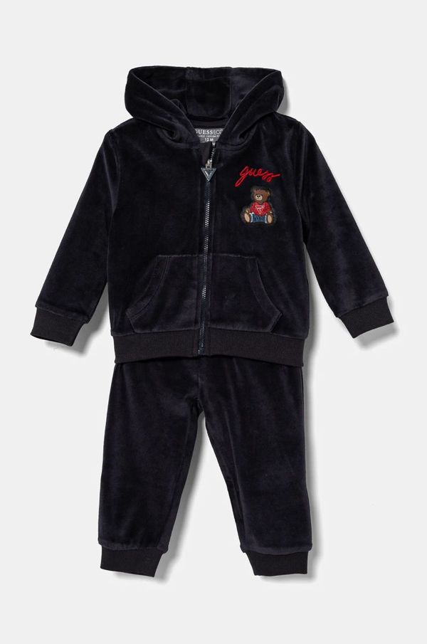 Guess Trenirka za bebe Guess boja: tamno plava, I4BG05 KAVN4