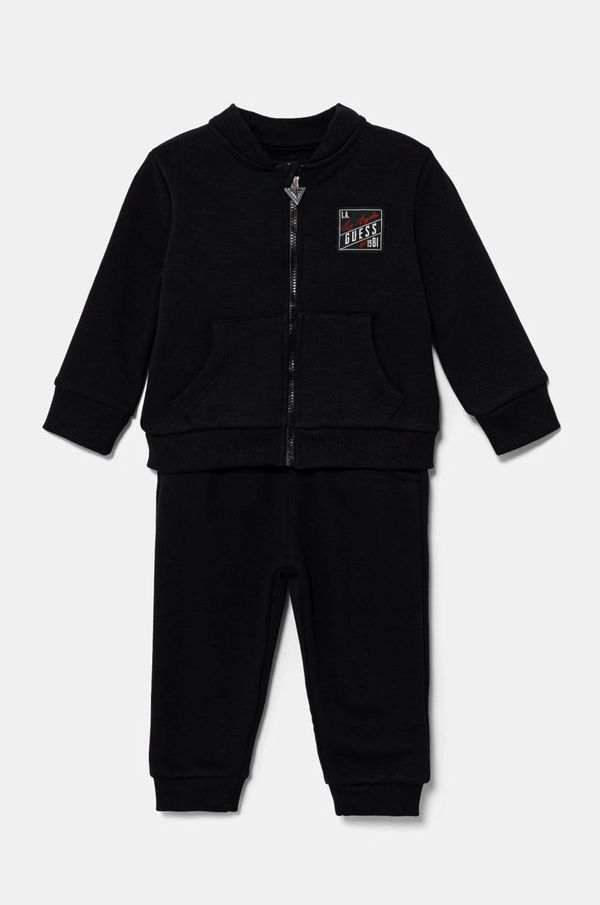 Guess Trenirka za bebe Guess boja: tamno plava, I4BG11 KCHM0