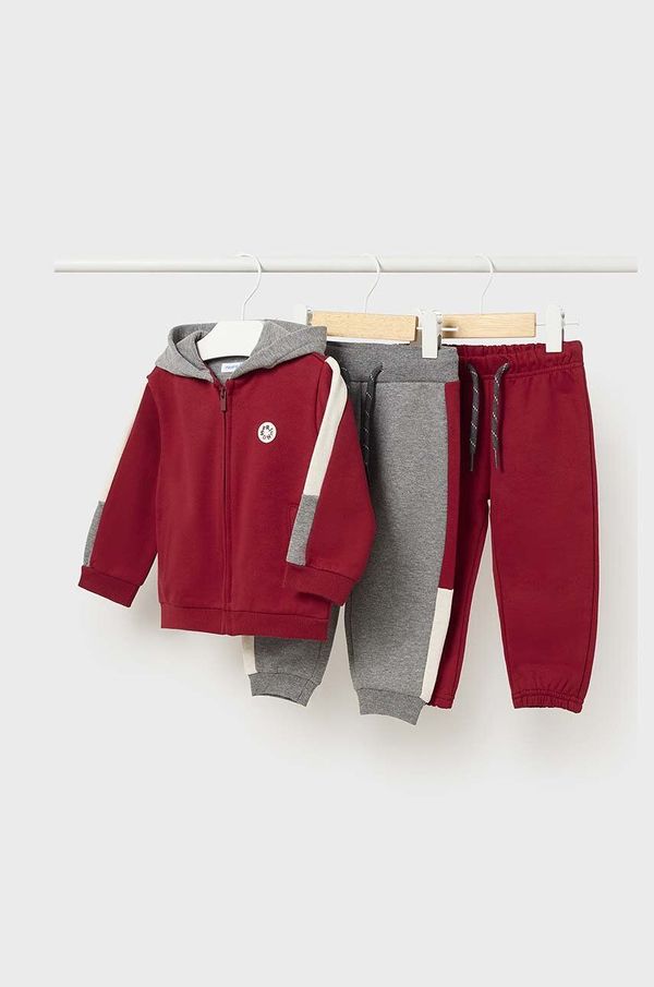 Mayoral Trenirka za bebe Mayoral boja: bordo, 918