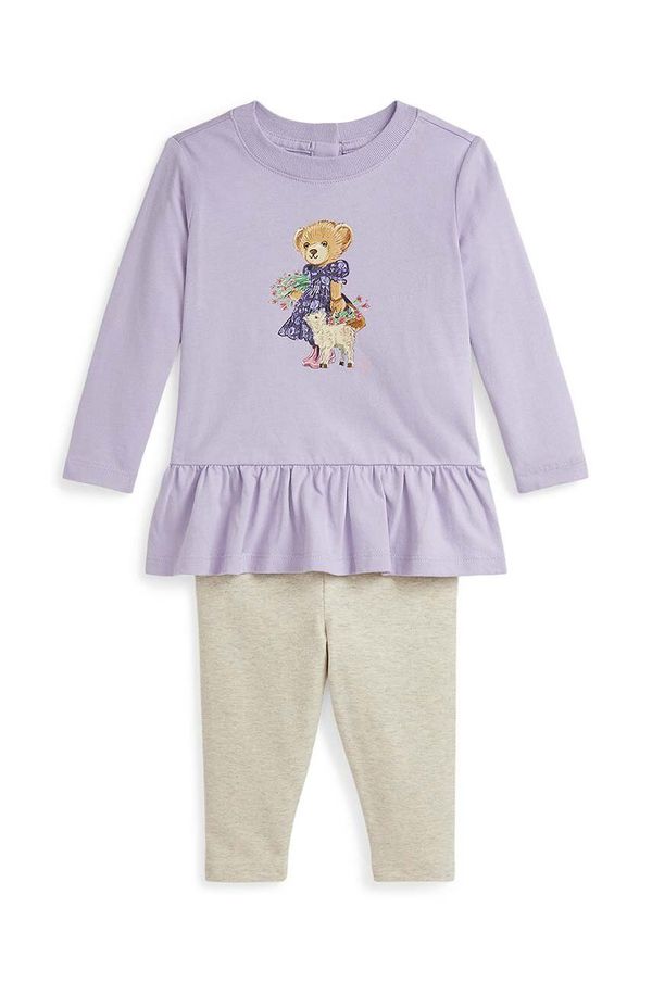 Polo Ralph Lauren Trenirka za bebe Polo Ralph Lauren boja: ljubičasta, 310952350001