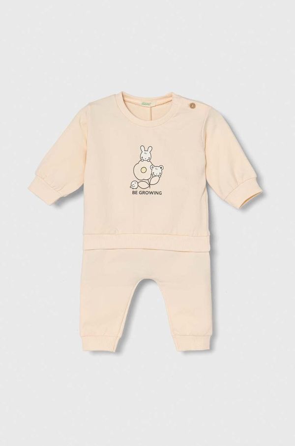 United Colors of Benetton Trenirka za bebe United Colors of Benetton boja: narančasta