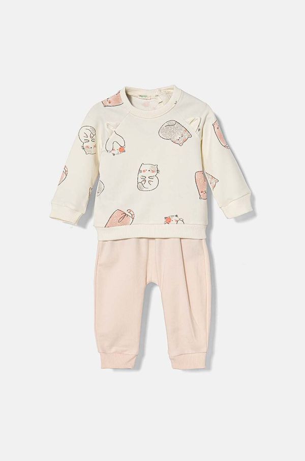 United Colors of Benetton Trenirka za bebe United Colors of Benetton boja: ružičasta, 35JLAK00T