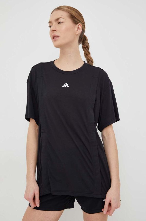 adidas Performance Trudnička majica kratkih rukava za trening adidas Performance Training Essentials boja: crna
