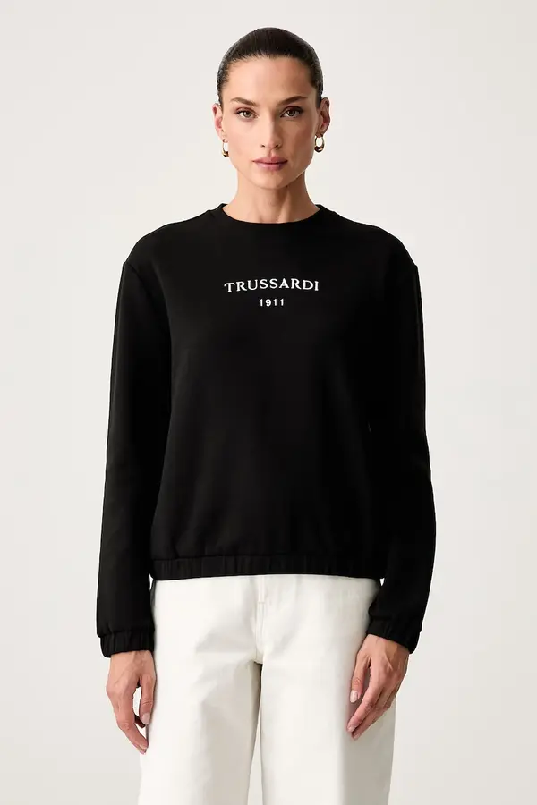 Trussardi Trussardi dukserica za žene s pamukom