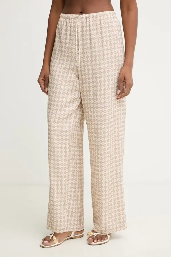 Trussardi Trussardi hlače za žene od viskoze