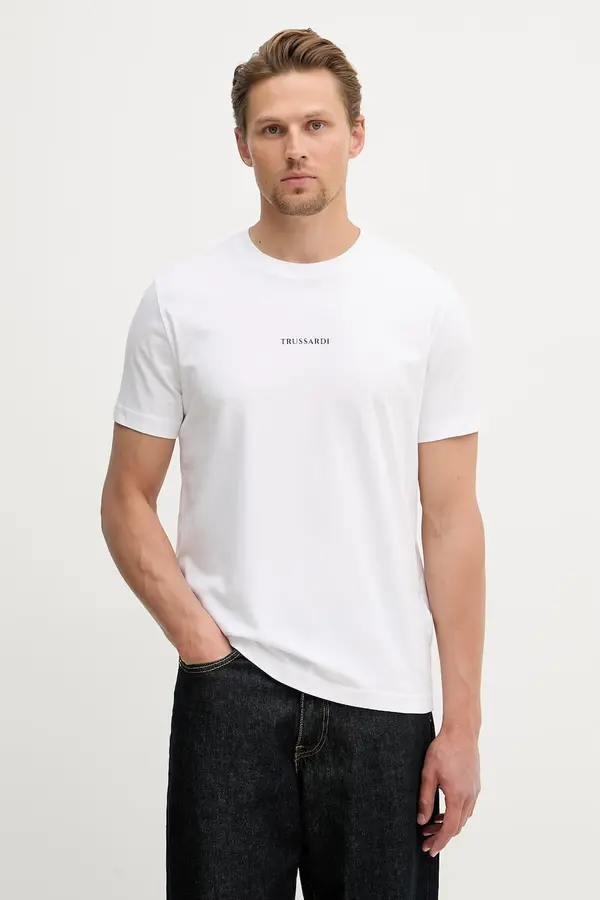 Trussardi Trussardi majica za muškarce od pamuka