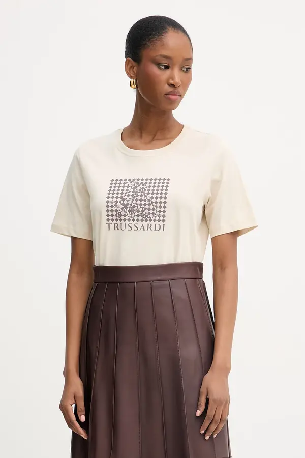 Trussardi Trussardi majica za žene od pamuka