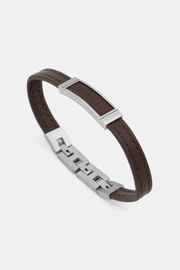 Trussardi Trussardi narukvica za muškarce kožna