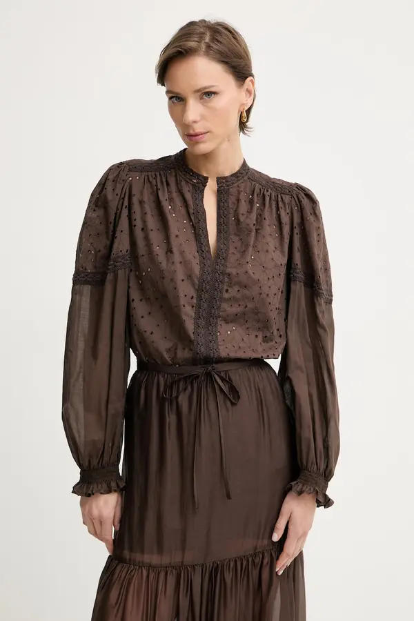 Twinset Twinset bluza za žene od pamuka