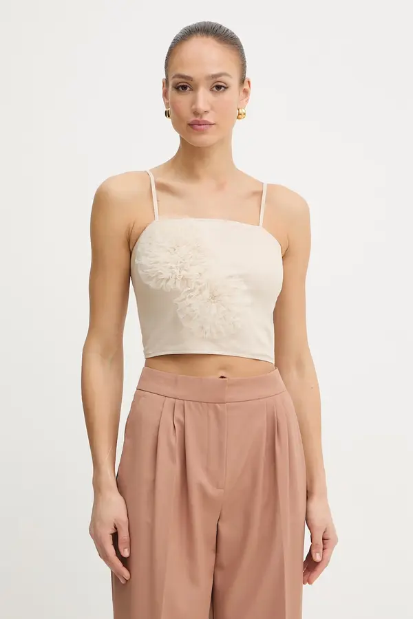 Twinset Twinset bluza za žene s pamukom