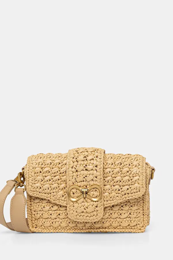 Twinset Twinset crossbody torba ženska pletena